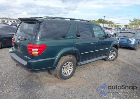 2003 Toyota Sequoia Limited V8 z USA, uszkodzony, nr VIN 5TDBT48AX3S160232